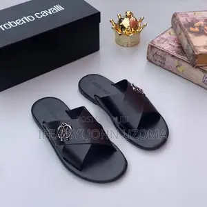 High Classic Leather Slippers