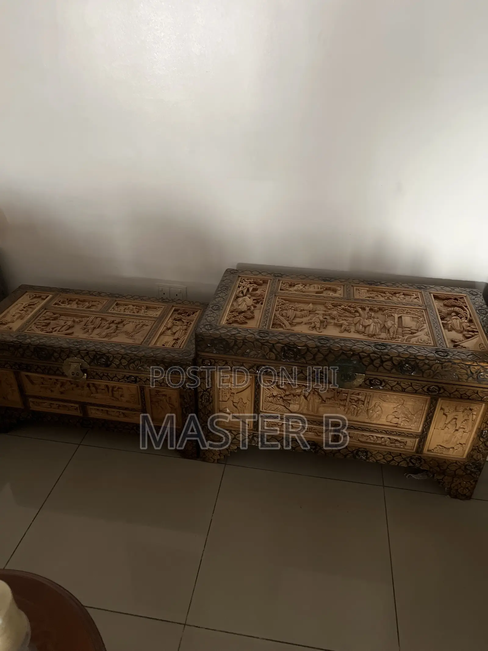 3 Set Vintage Storage Chest