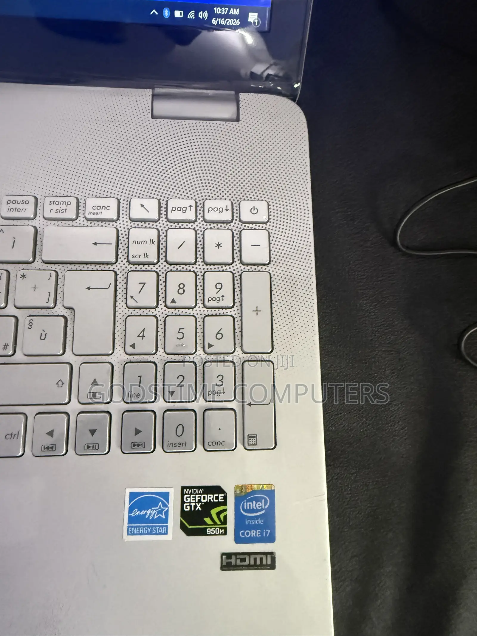 Laptop Asus 16GB Intel Core i7 SSD 512GB