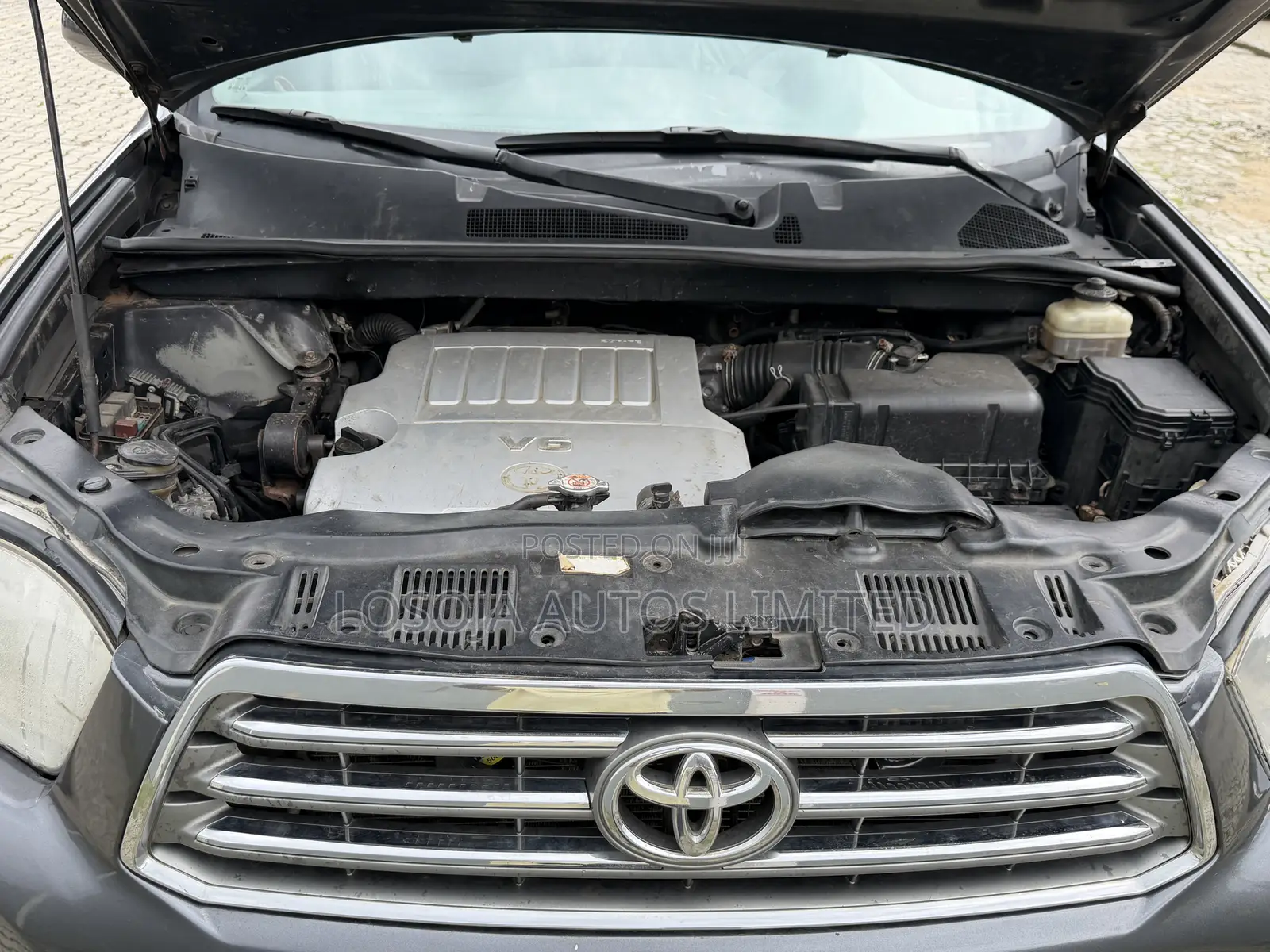 Toyota Highlander Limited 2010 Gray