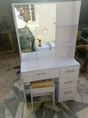 Furniture Dressing Mirror and Center Table