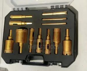 Set of Diamond Core Drill Bits