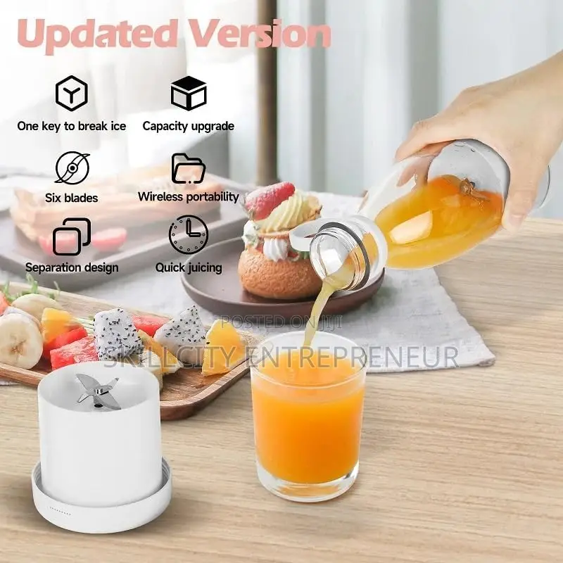 Rechargeable Mini Fruit Juicer