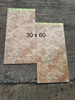 30x60 Quality Outside Wall Tiles, Tv Console, Pillars, Fence. Etc
