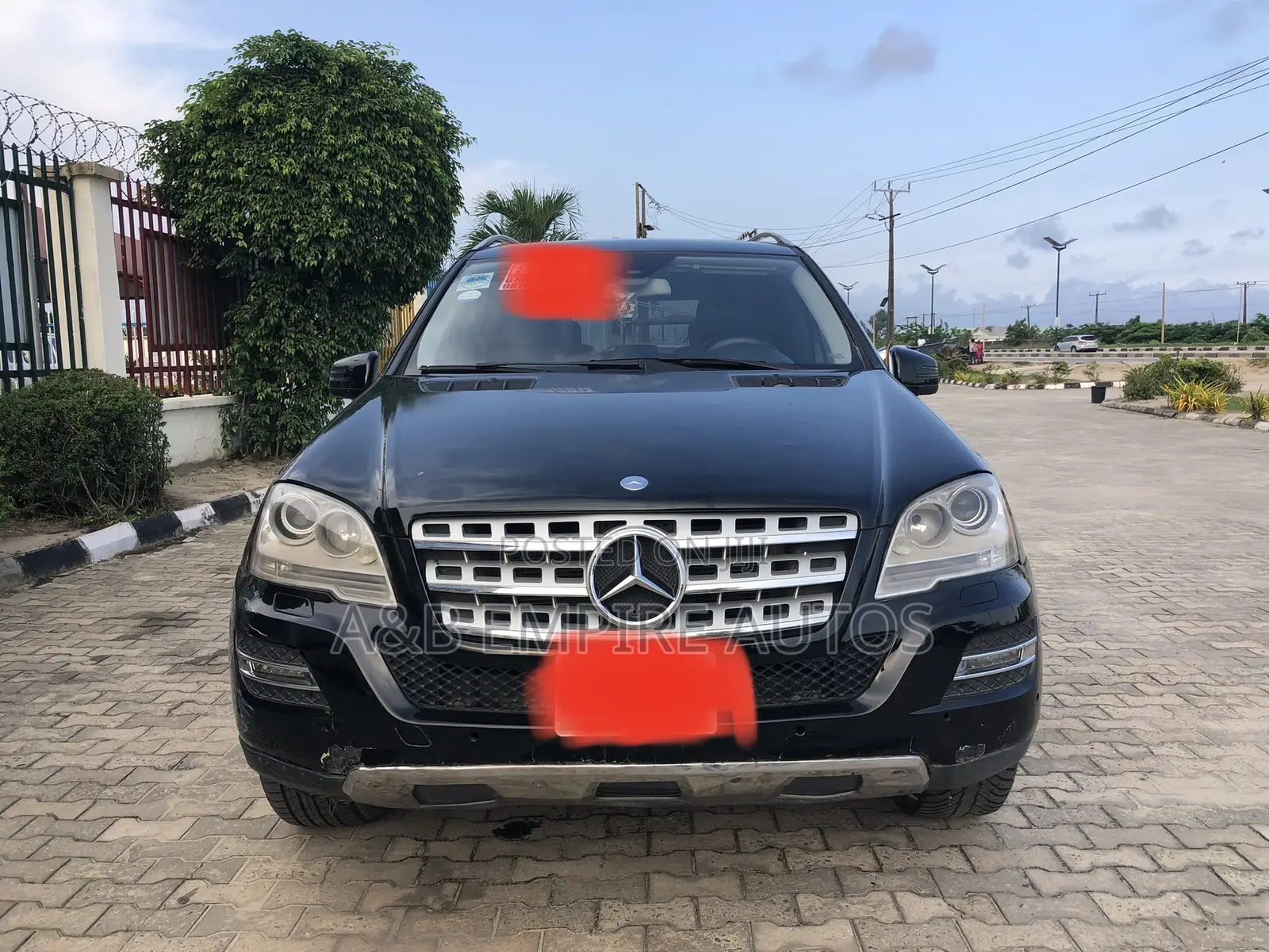 Mercedes-Benz M Class 2010 Black