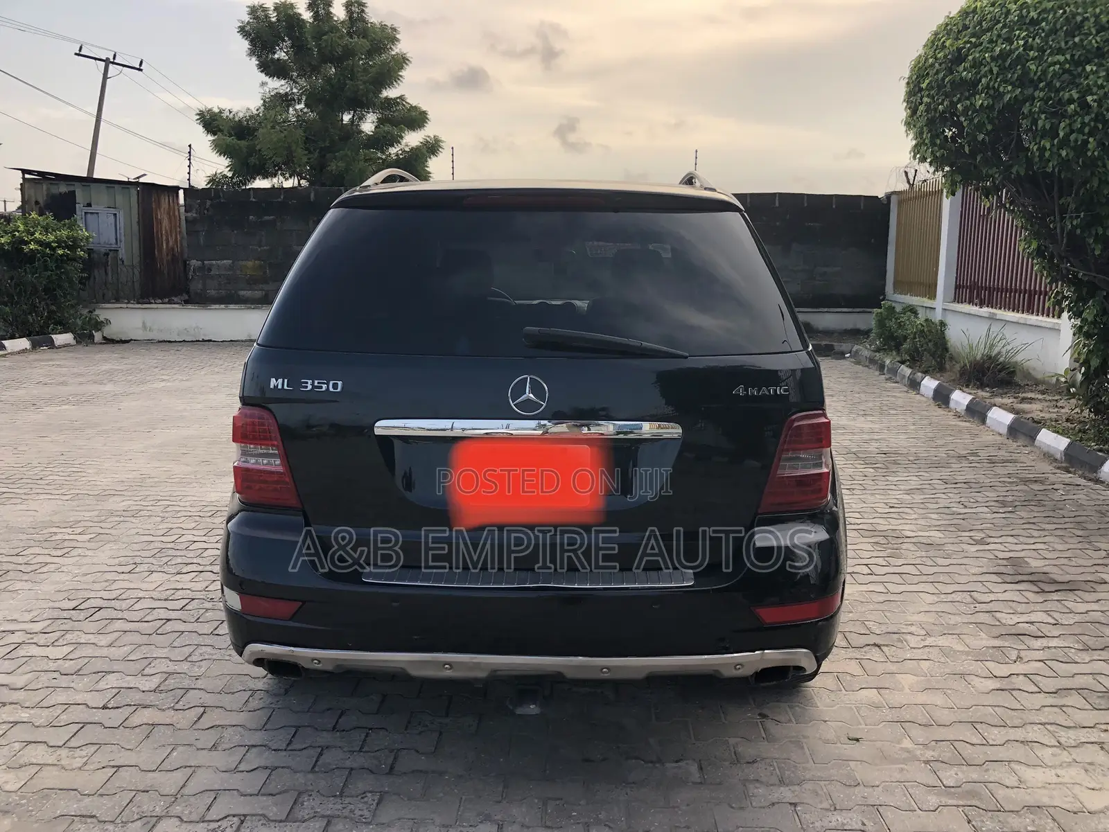 Mercedes-Benz M Class 2010 Black