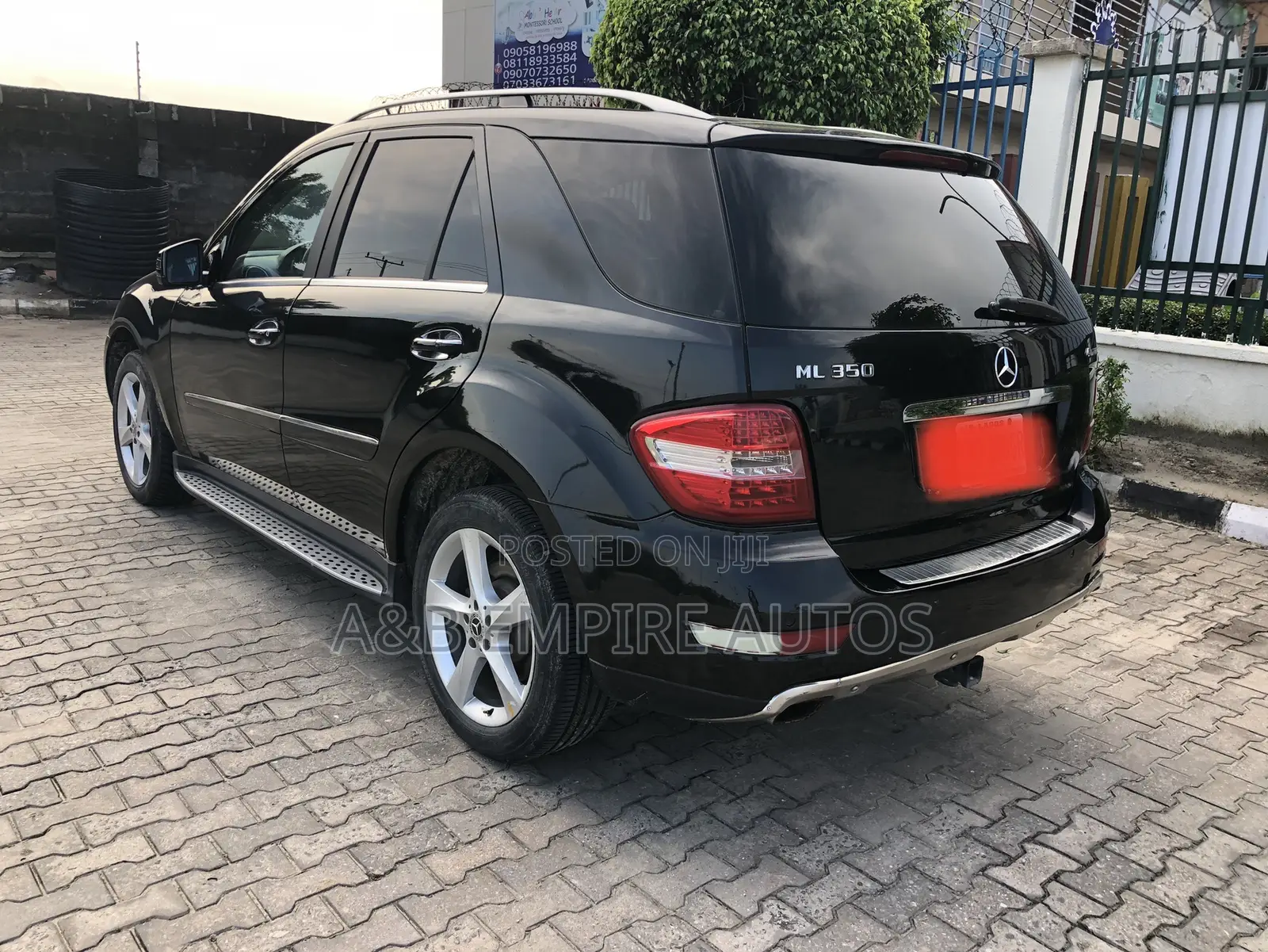 Mercedes-Benz M Class 2010 Black