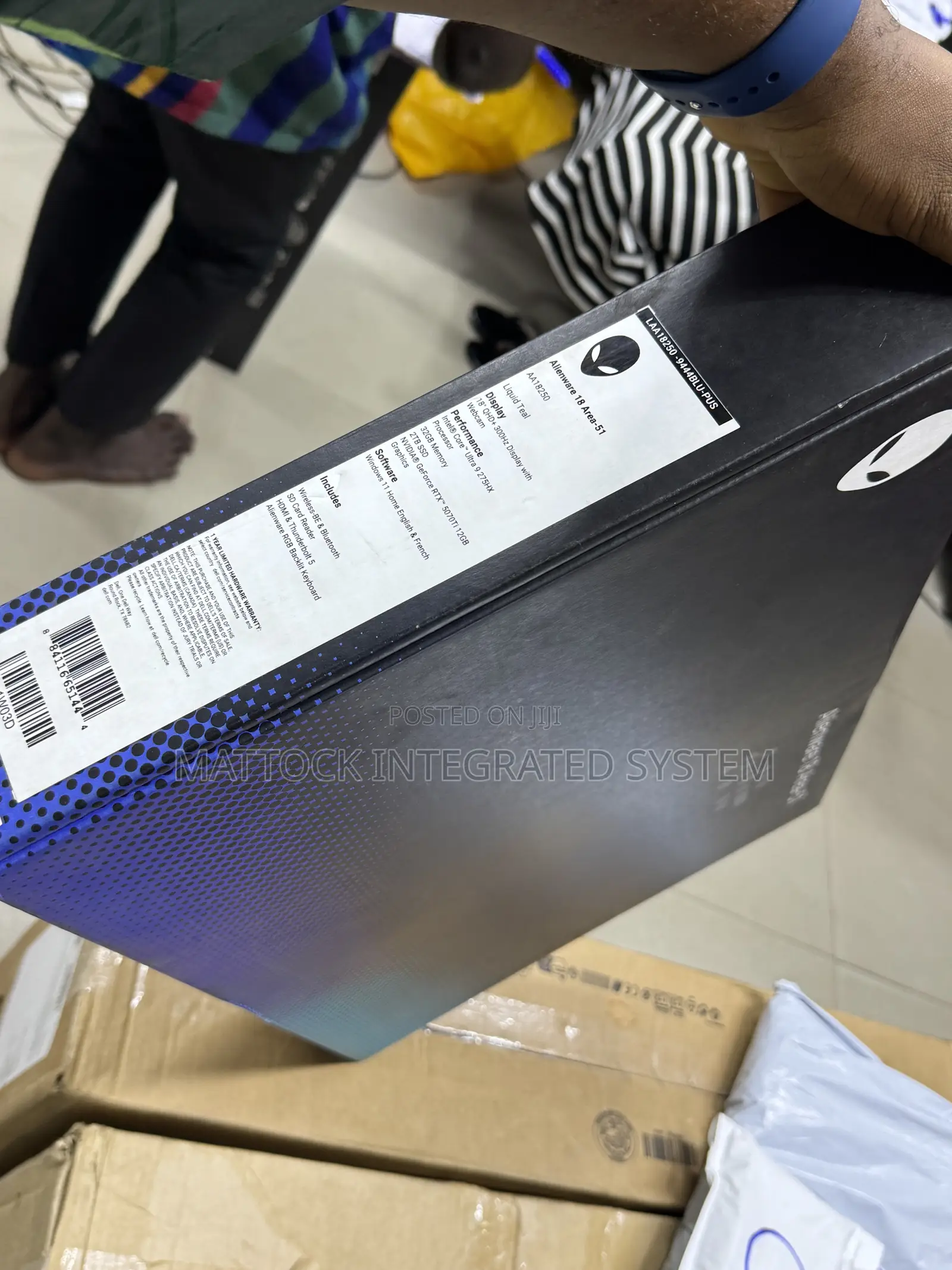 New Laptop Dell 32GB Intel Core Ultra 7 SSD 1T