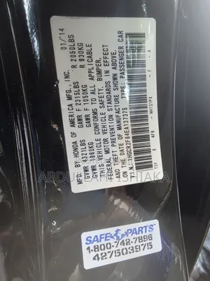 Honda Accord 2014 Black
