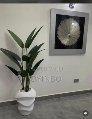Decorative Flower Pot and Plants