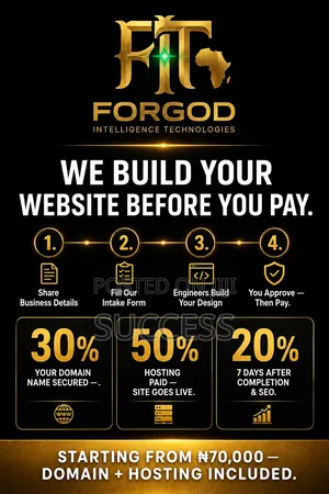 We Design First. You Approve. Before You Pay Any Kobo—Premium Websites