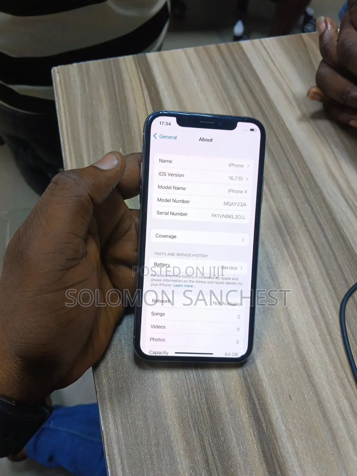 Apple iPhone X 64 GB White