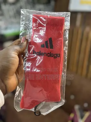 Balenciaga Socks Red