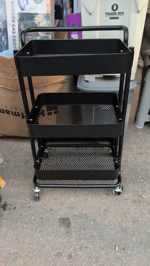 3layer Multiple -Use Movable Trolley Cart