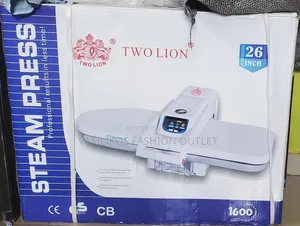 Two Lion Fabric Steam Press/Stoning Machine