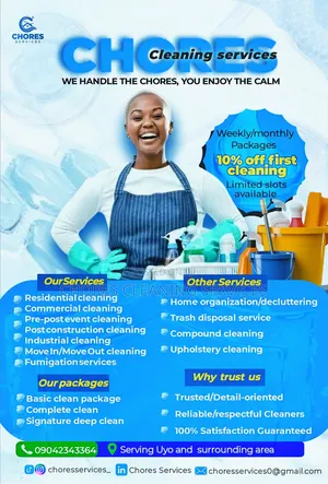 Professional Cleaning Company in Nigeria