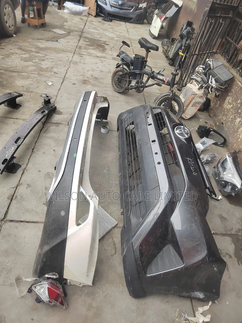 Rav 4 2018 Complete Front and Back Bumper Available