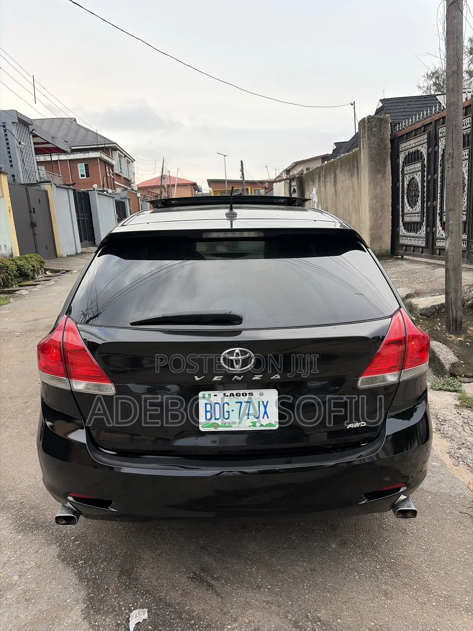 Toyota Venza Limited 2012 Black