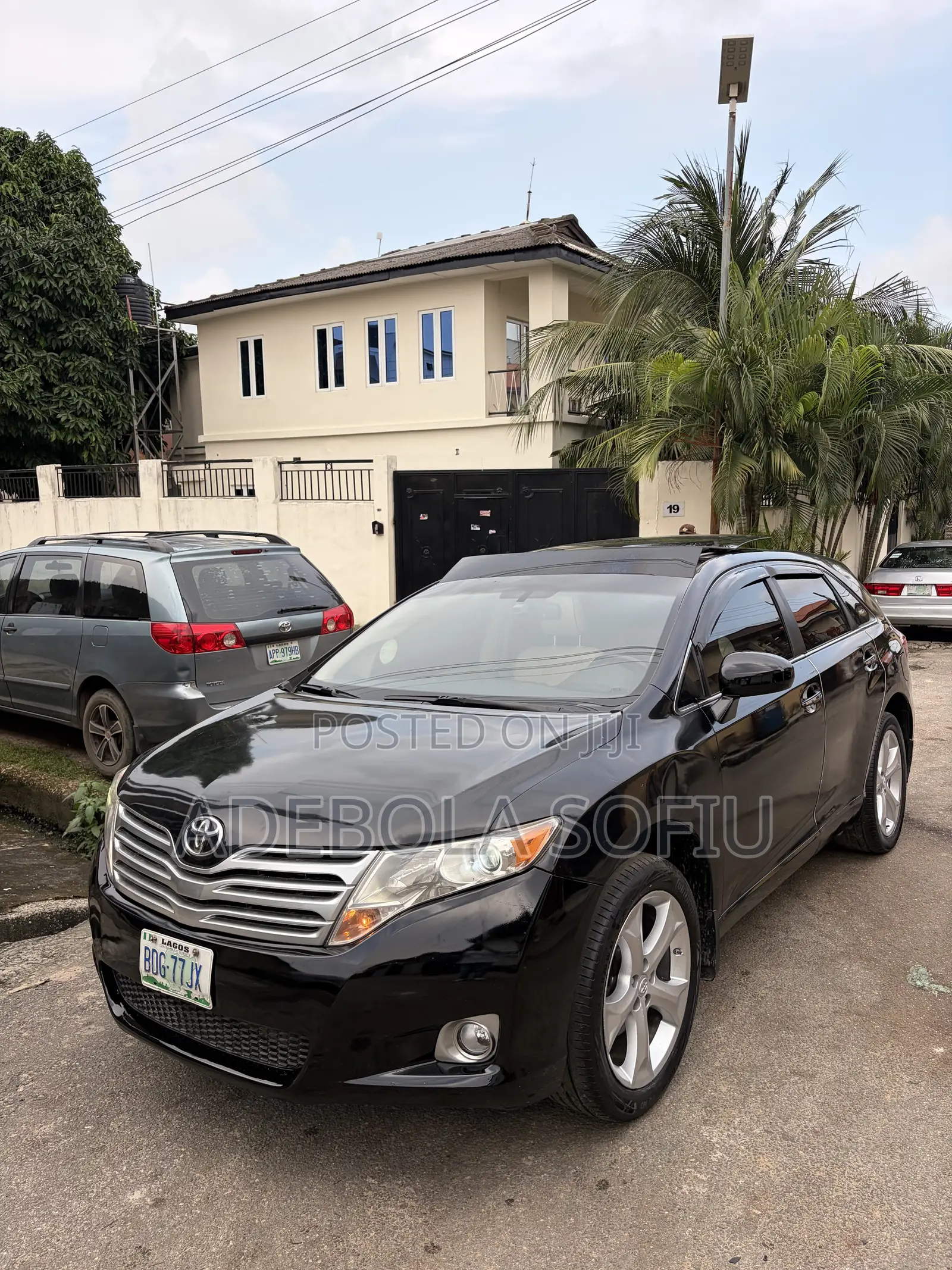 Toyota Venza Limited 2012 Black