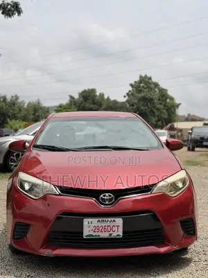 Toyota Corolla LE 4dr Sedan (1.8L 4cyl CVT) 2014 Red
