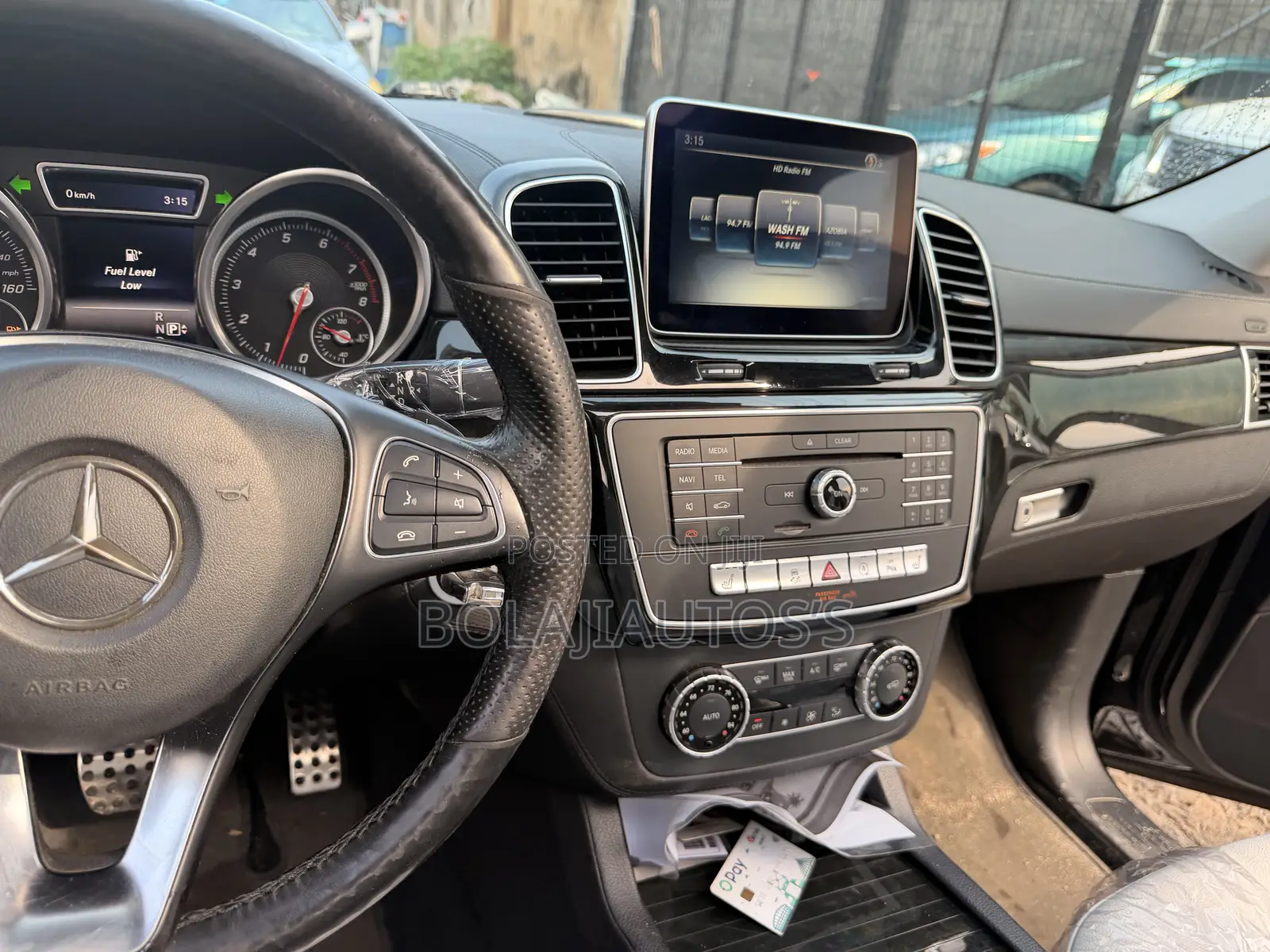 Mercedes-Benz GLE-Class 2016 Black
