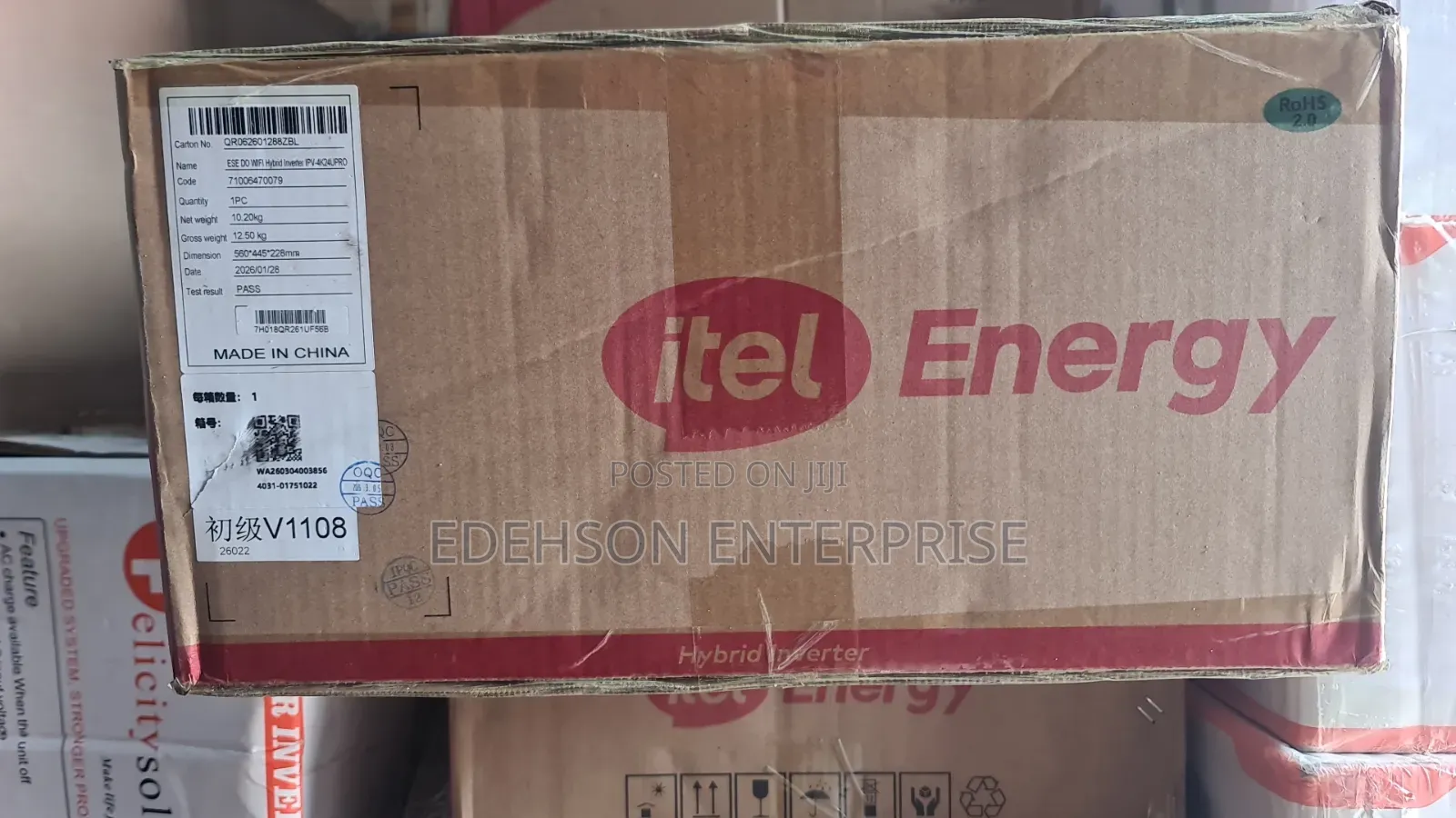 Itel 4kva 24v Inverter Hybrid