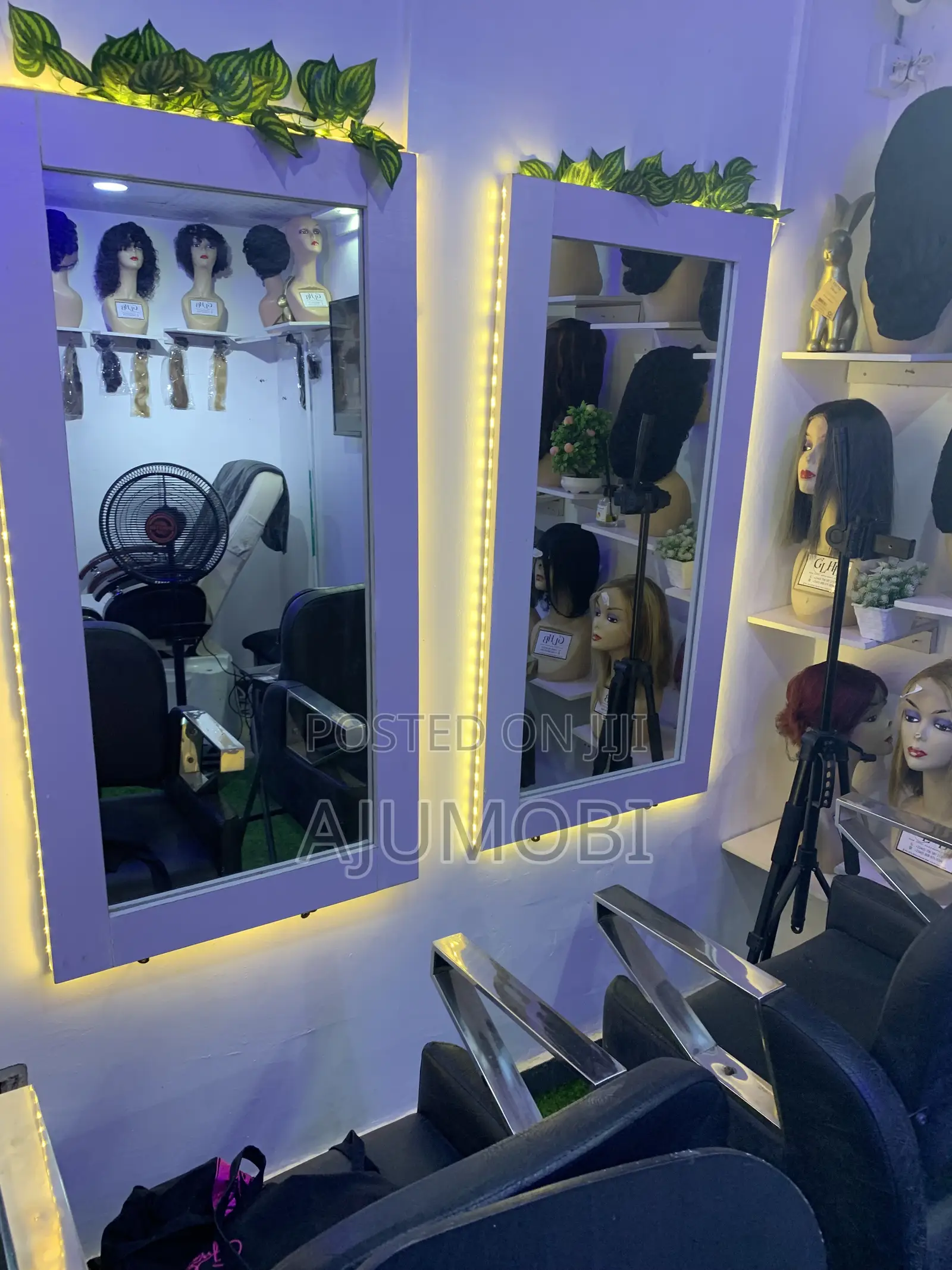 Salon Mirror With Led Light