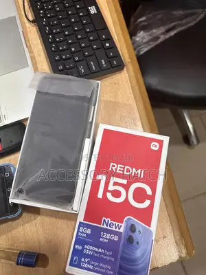 New Xiaomi Redmi 15C 4G 128 GB Black