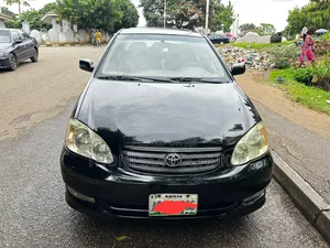 Toyota Corolla 2003 Black
