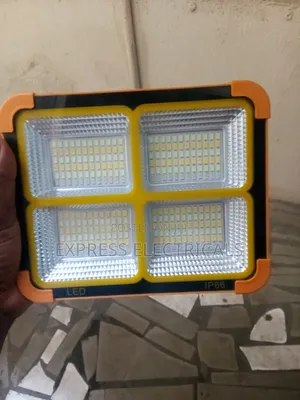 Solar Led Floodlight +I Ip66 + Panel - Outdoor Security Light