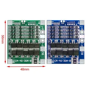 4s 12.8v Lifepo4 BMS 30a With Balance Function