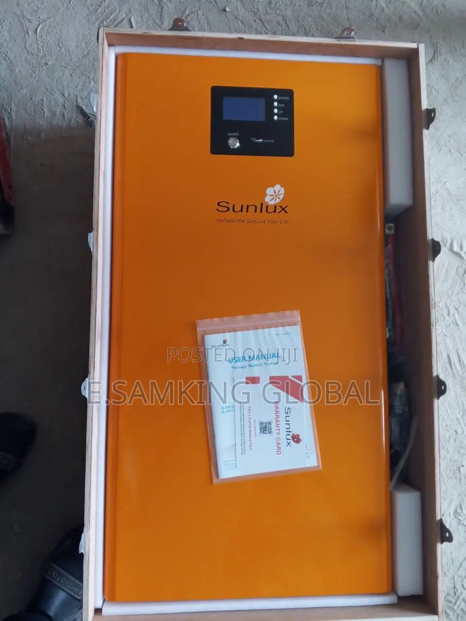 15kwh Sunlux Lithium Ion Batteries