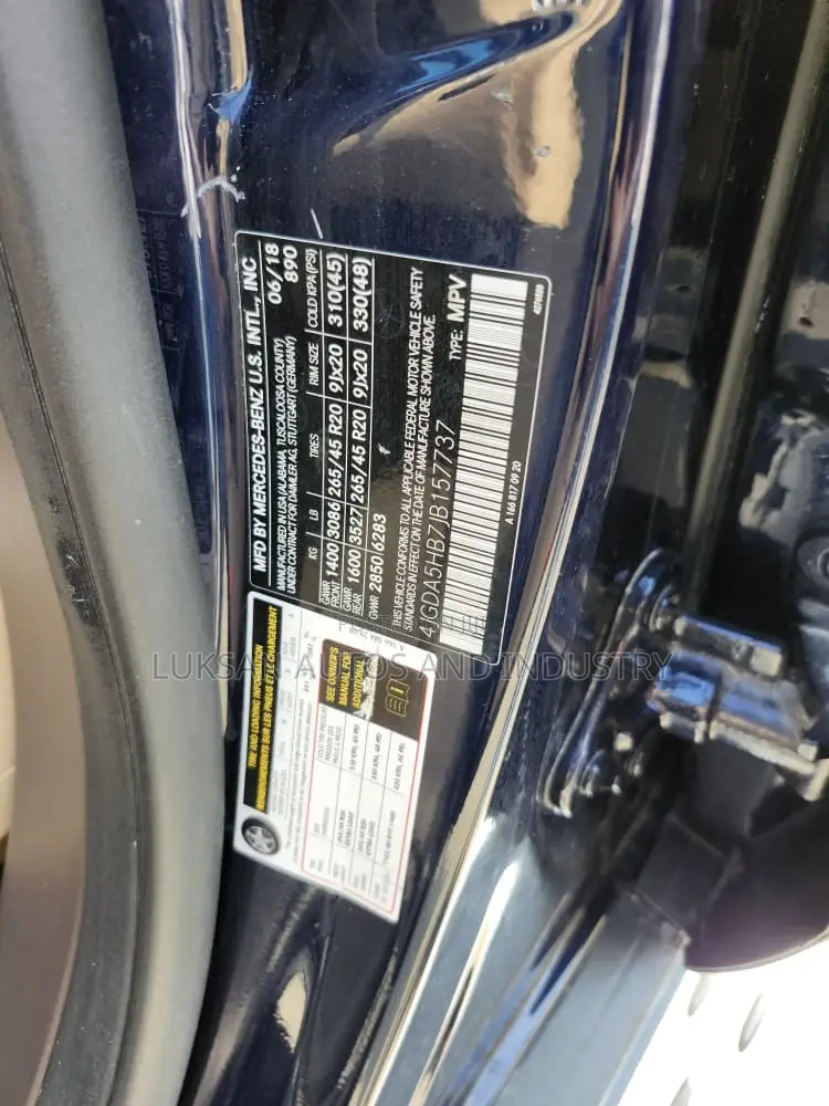 Mercedes-Benz GLE-Class GLE 350 2018 Blue