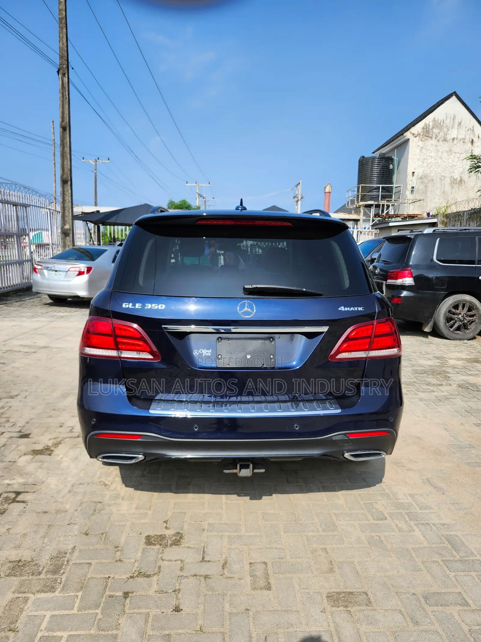 Mercedes-Benz GLE-Class GLE 350 2018 Blue
