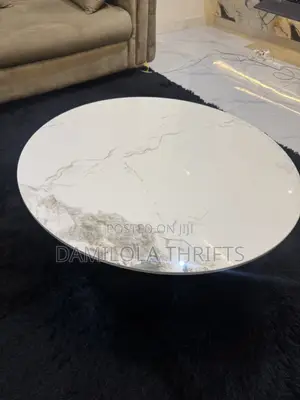 Center Table , White Marble Table