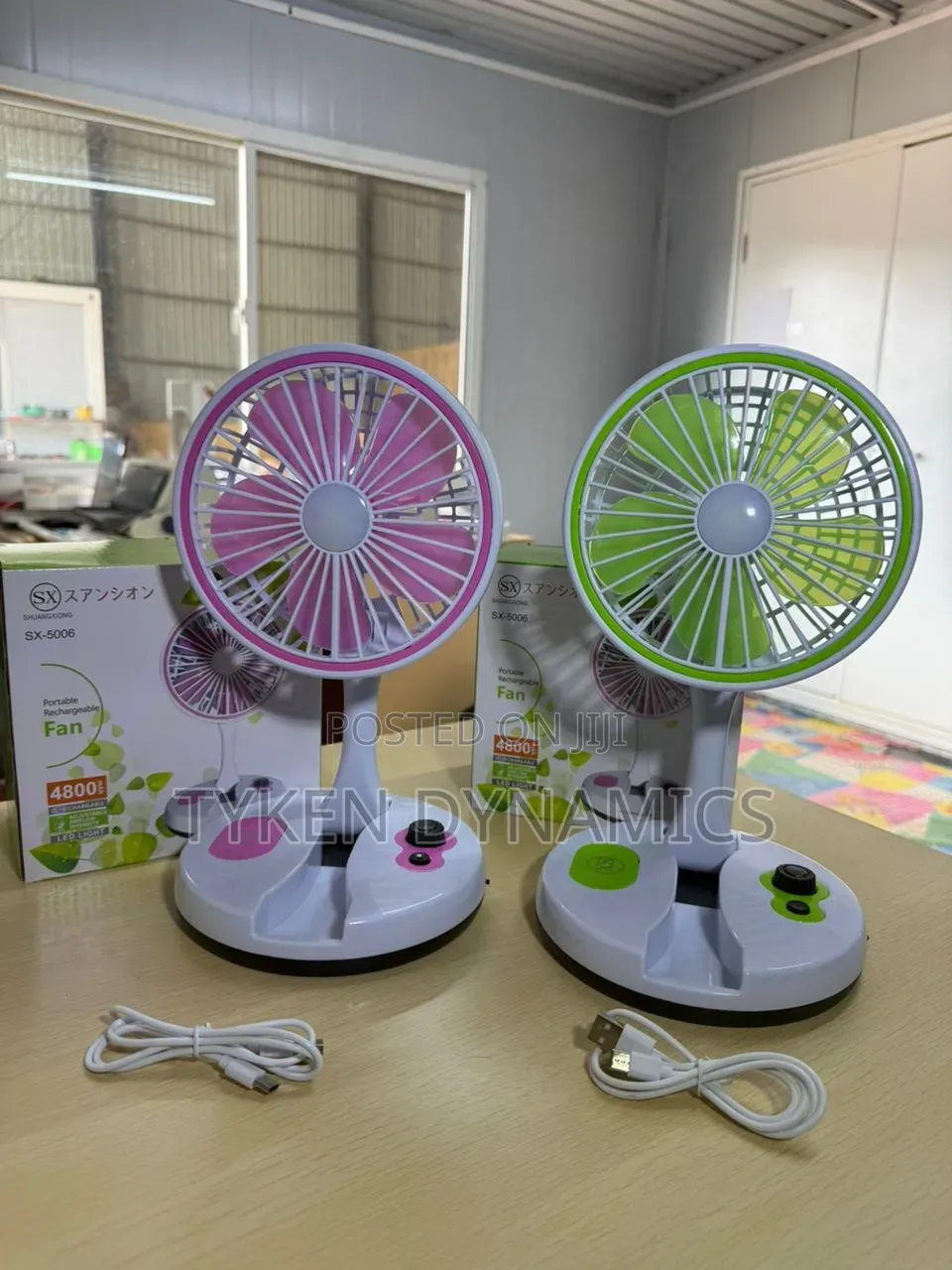 Rechargeable Fan Usb Folding Telescopic- Extendable