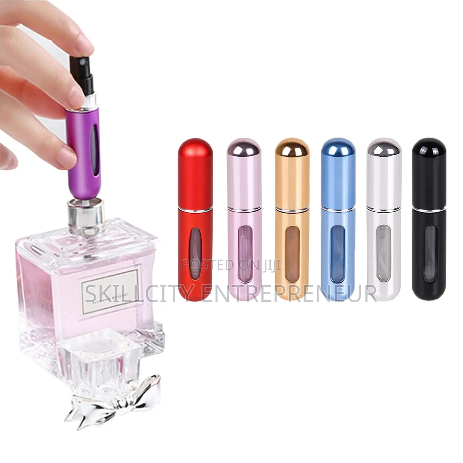 Refillable Perfume Atomizer Bottle