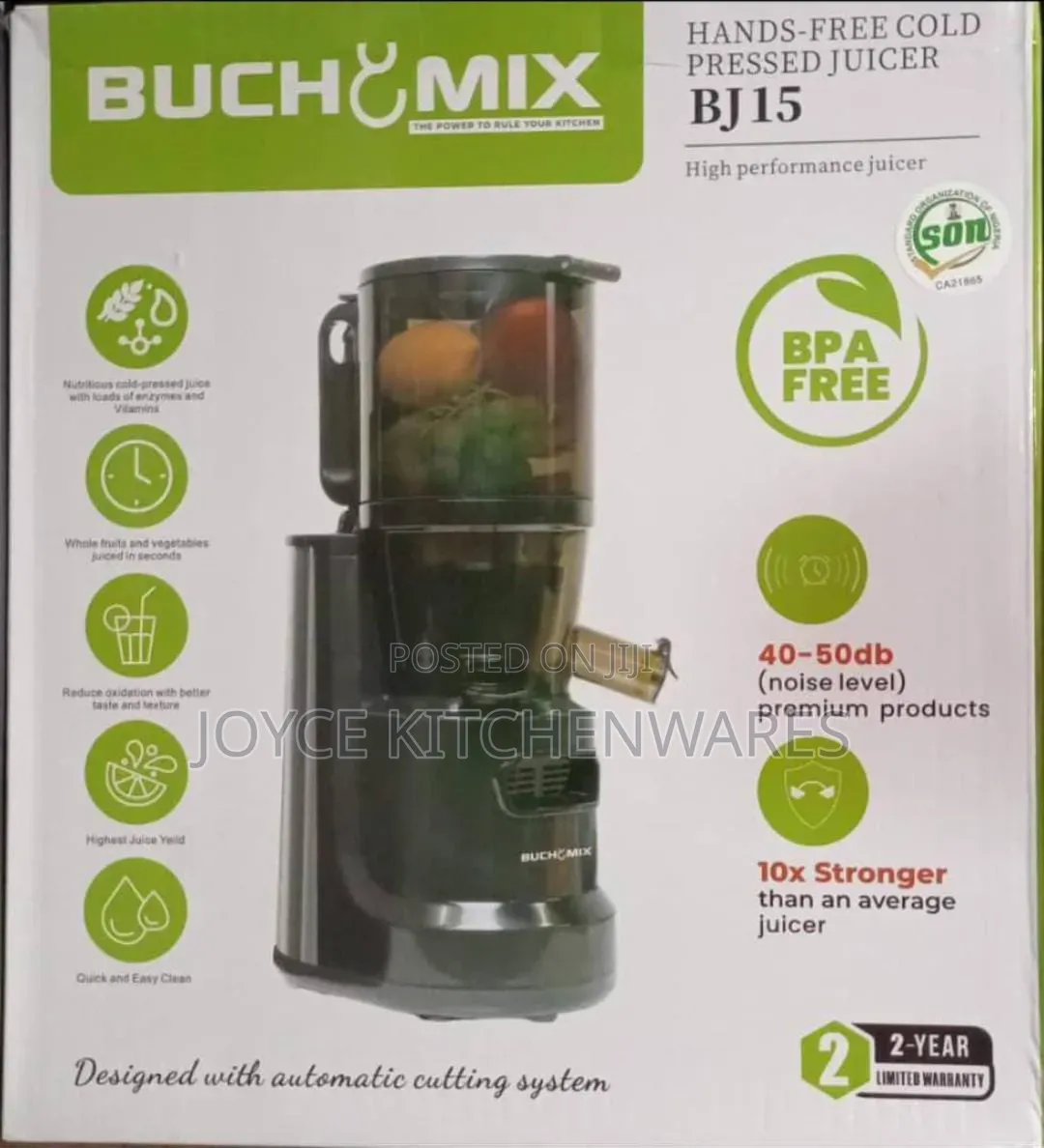 ￼
￼
￼
Buchymix Premium Multifunctional Automatic Cold-Press Batch J