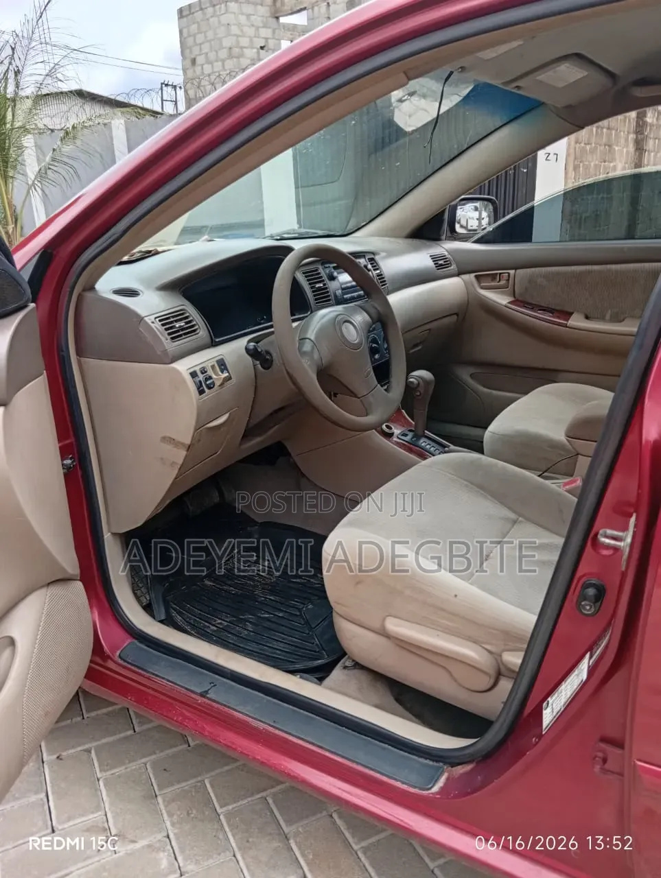 Toyota Corolla 2007 Red