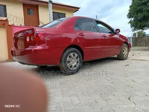Toyota Corolla 2007 Red