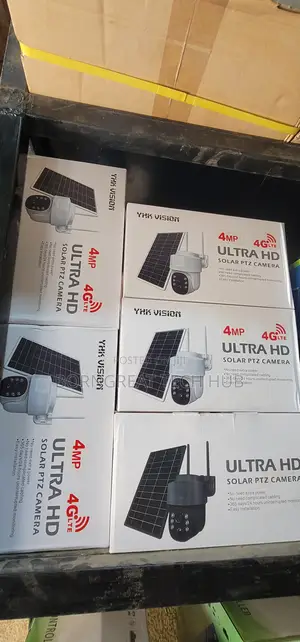 Yhk Vision 4mp 4g Lte Ultra Hd Solar PTZ Camera