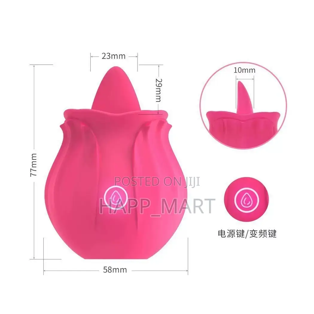 Rose Vibrator Clitoris Licker