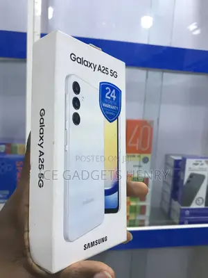 New Samsung Galaxy A25 128 GB White