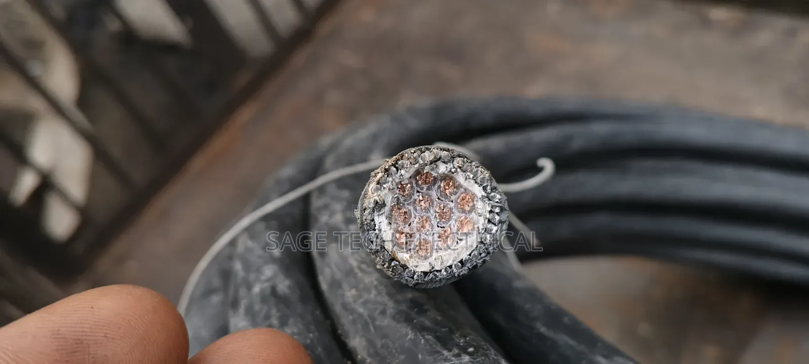 2.5mm 12core Armoured Control Cable