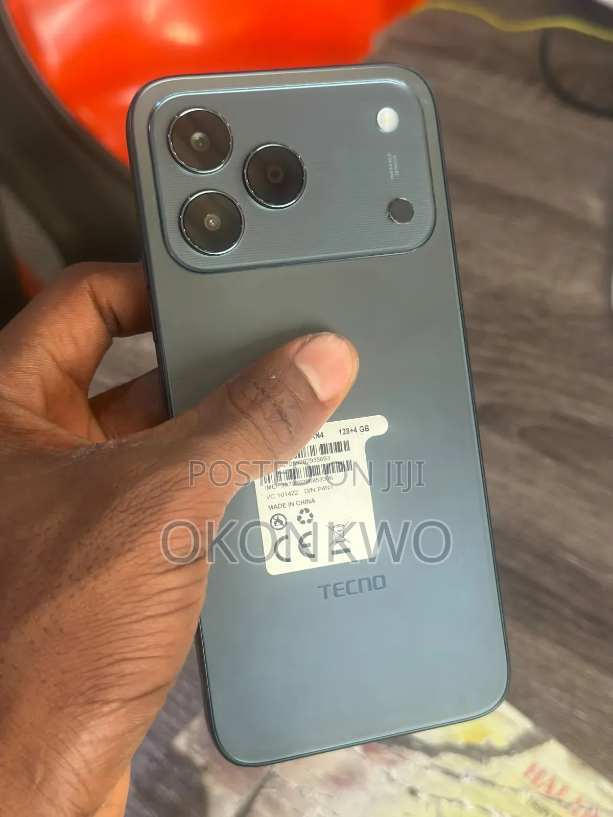 New Tecno Spark 50 128 GB Black