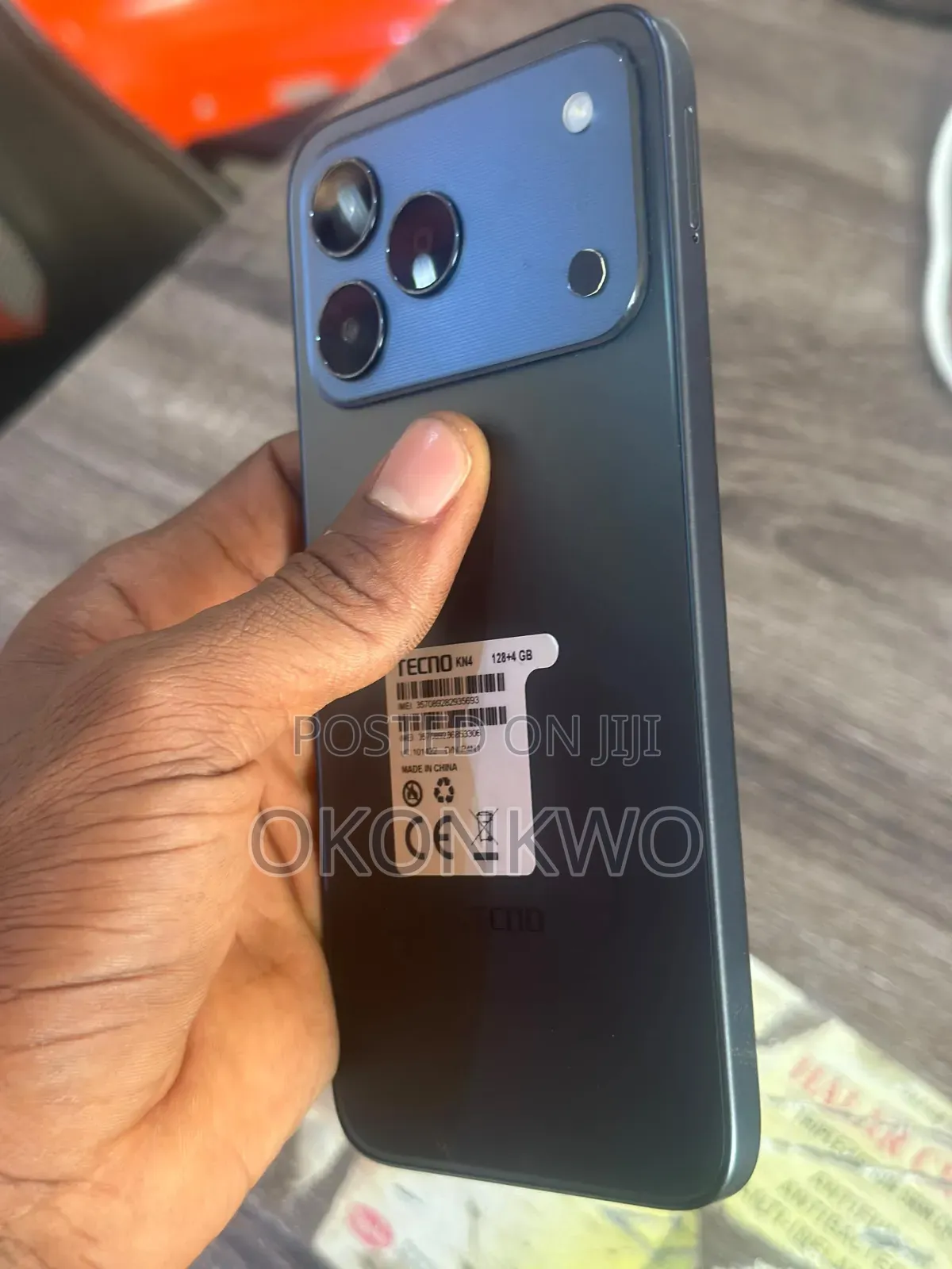 New Tecno Spark 50 128 GB Black