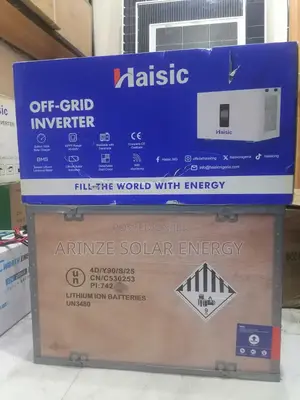 The Haisic 8kwh All in One 4.2kva Hybrid Inverter 8kwh Lithium Batter