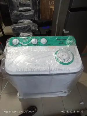 Hisense Washing Machine 7.5kg Semi Automatic It Has Automatic Timer