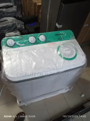 Hisense Washing Machine 7.5kg Semi Automatic It Has Automatic Timer
