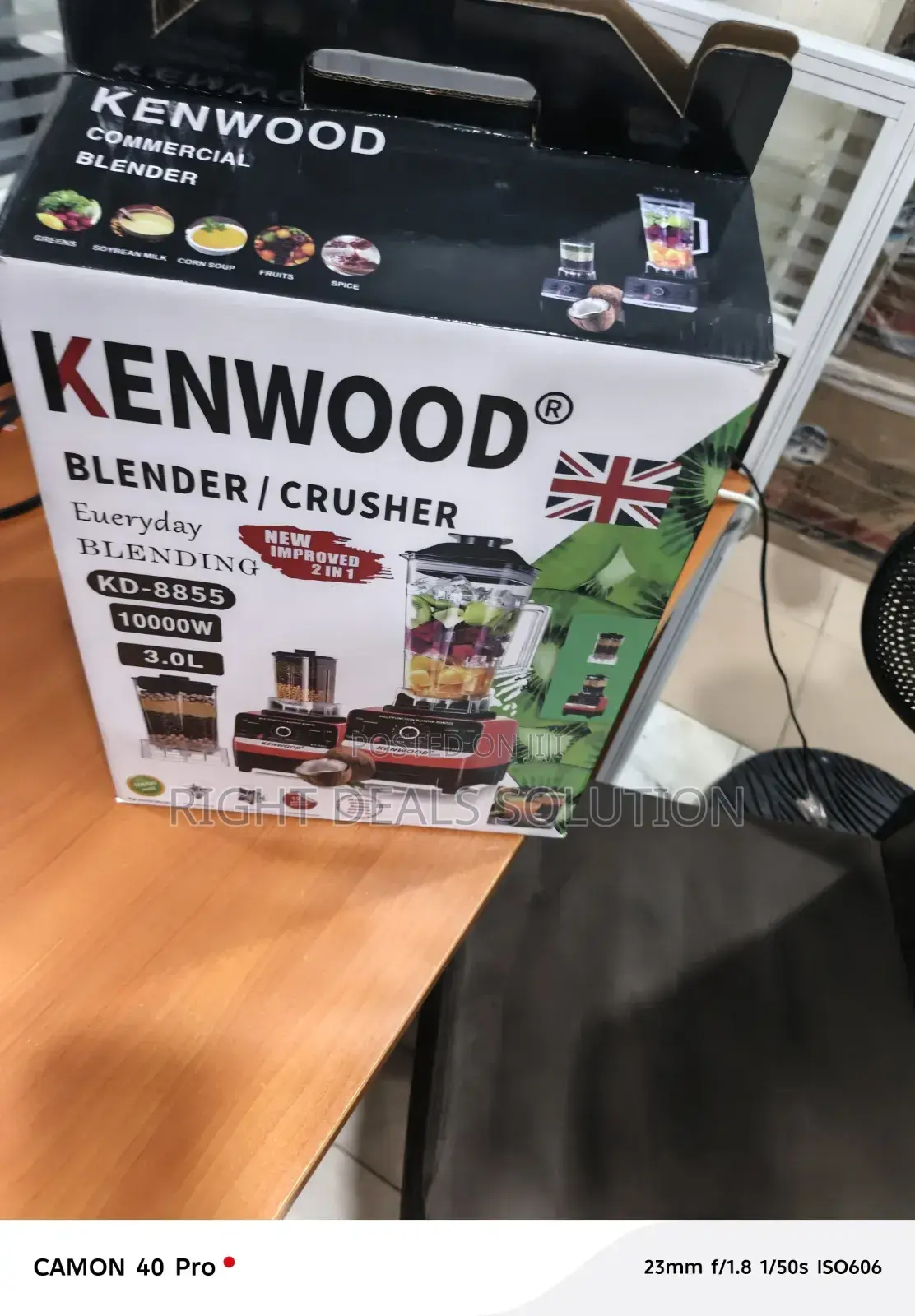 Kenwood Powerful Smoothie and Ice Crusher Blender